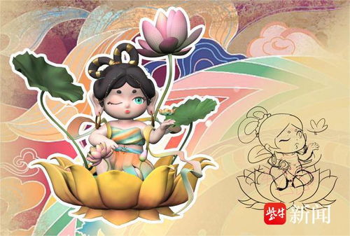 國潮新風尚 敦煌元素融入動漫手辦，00后設計師驚艷廣告設計界